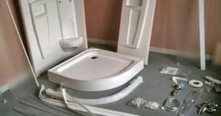 Установка душевой кабины Михайловка, цена от 2969 руб.